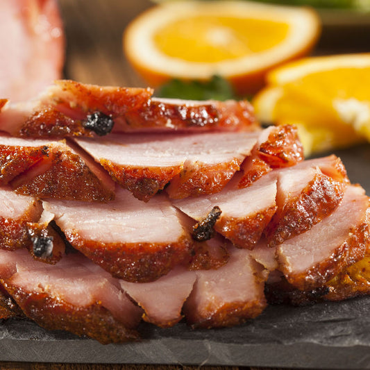 Pineapple Balsamic Glazed Ham