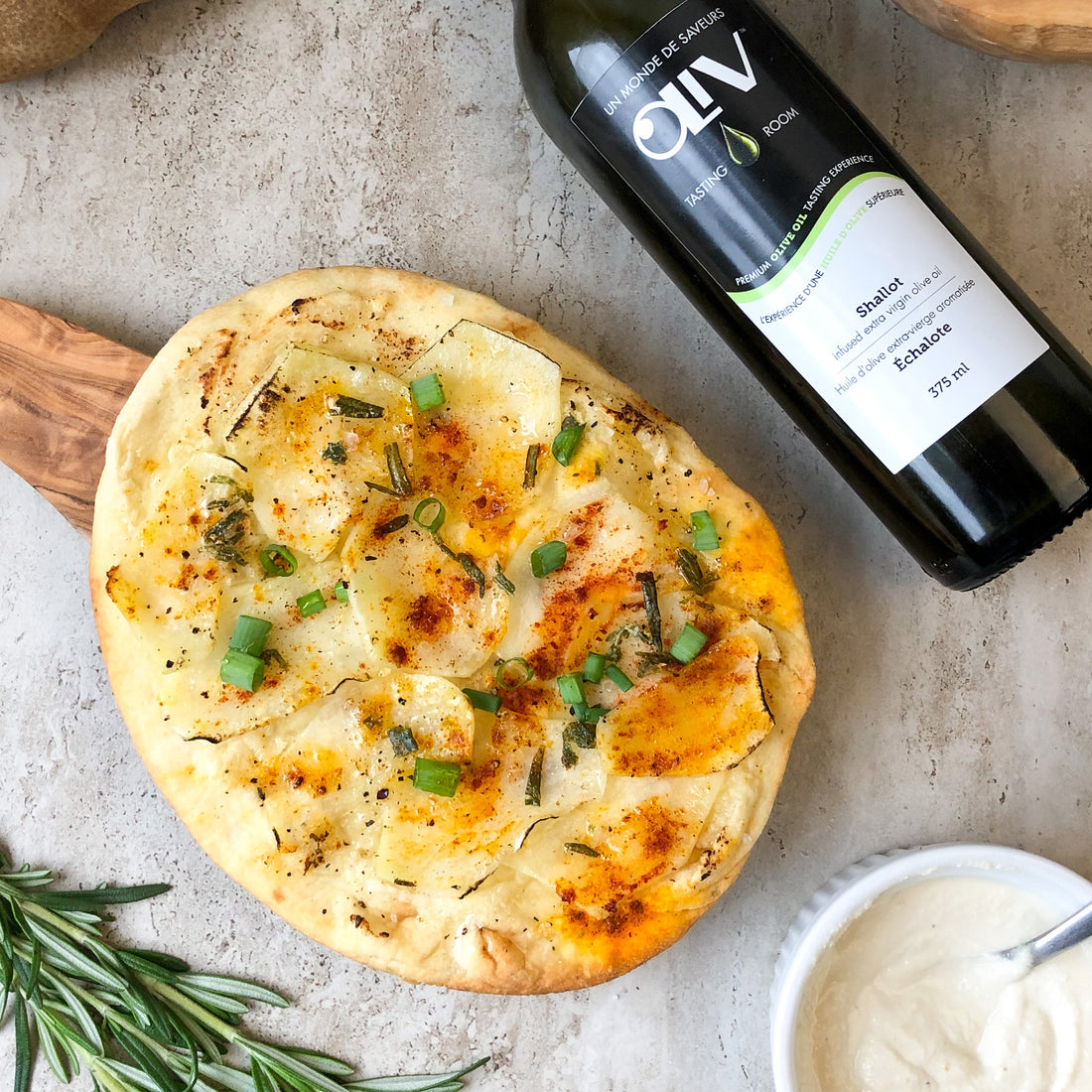 Rosemary Potato Pizza