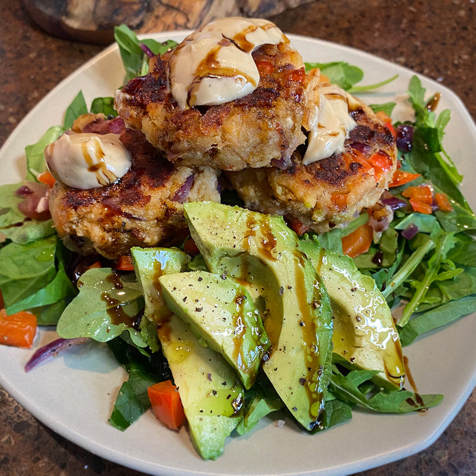 Spicy Salmon Cakes