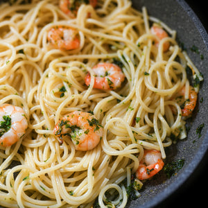 Garlic Shrimp Pasta